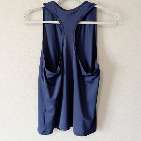 Fabletics NWT Teagan Racerback Tank Top Abyss Blue Size Medium - Picture 6 of 10